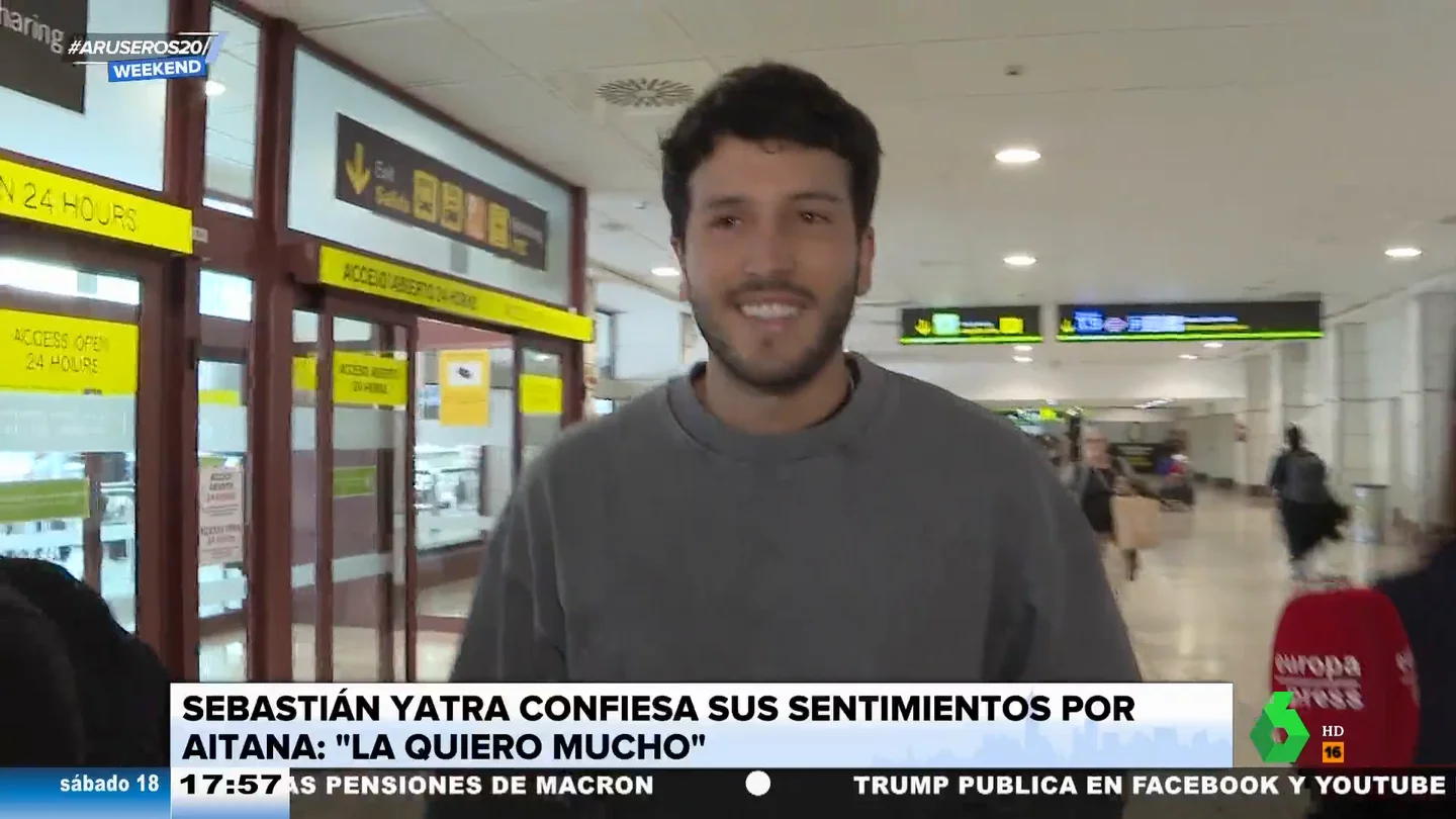 Sebastián Yatra, sobre su relación con Aitana: "Ella es increíble y obviamente la quiero mucho" Sebastián Yatra, sobre su relación con Aitana: "Ella es increíble y obviamente la quiero mucho"
