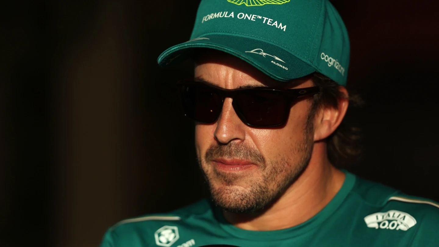 Fernando Alonso, piloto de Aston Martin Fernando Alonso, piloto de Aston Martin
