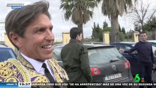 'El Cordobés' padre e hijo, juntos en la Plaza de toros de Morón de la Frontera 'El Cordobés' padre e hijo, juntos en la Plaza de toros de Morón de la Frontera