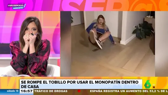 Accidente casero con un monopatín: ¡No lo veas si eres sensible! Accidente casero con un monopatín: ¡No lo veas si eres sensible!