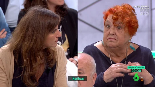 "Casi nos queréis gasear a los mayores para que no sigamos viviendo": el enfado de Maribel, jubilada, en un debate sobre las pensiones "Casi nos queréis gasear a los mayores para que no sigamos viviendo": el enfado de Maribel, jubilada, en un debate sobre las pensiones
