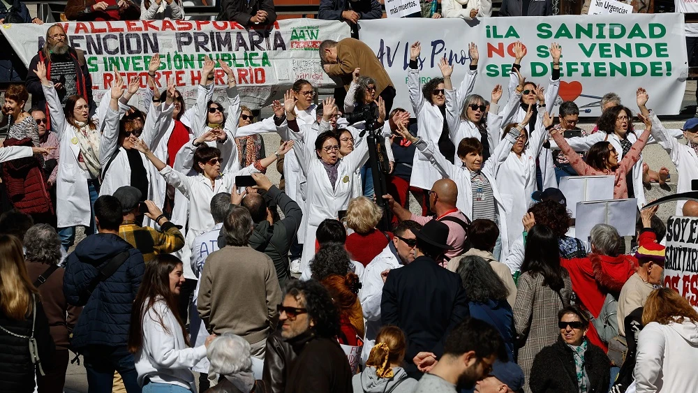 Manifestación de la Marea Blanca