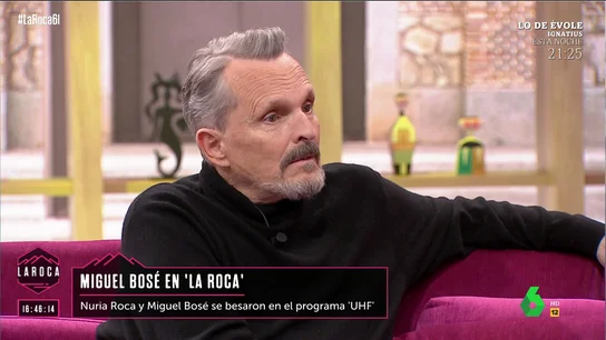 "¿Tú crees?": la sorpresa de Miguel Bosé al escuchar que es un "provocador nato" de Nuria Roca "¿Tú crees?": la sorpresa de Miguel Bosé al escuchar que es un "provocador nato" de Nuria Roca