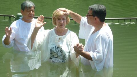 Bautismo en el Río Jordán