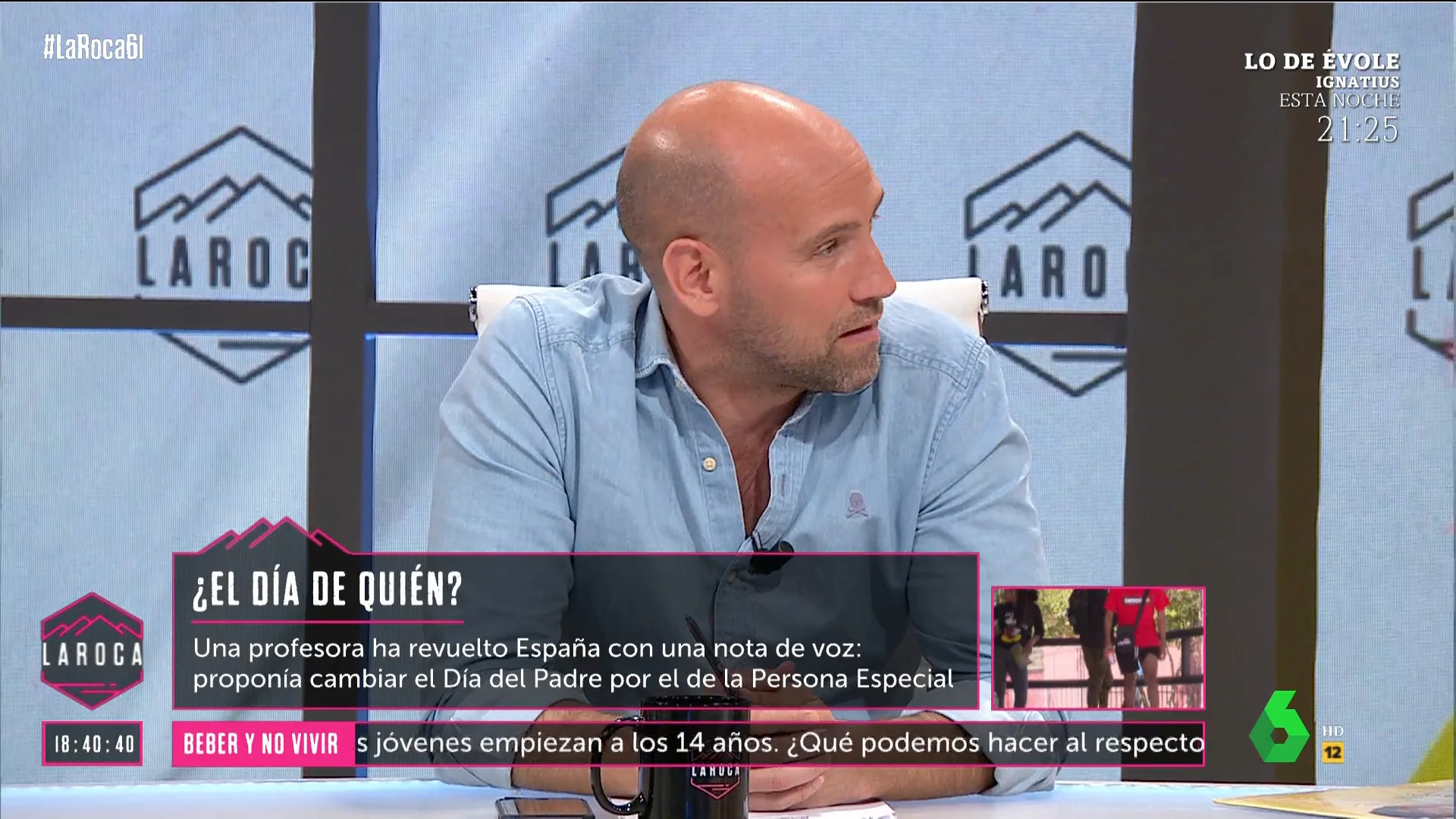 LAROCA La defensa de Gonzalo Miró al Día del Padre: "El regalo que se hacía a los padres, yo lo hacía a mi madre"