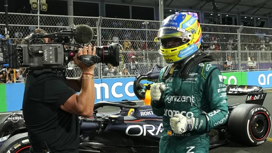 Fernando Alonso, en Jeddah Fernando Alonso, en Jeddah