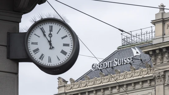 Una sucursal de Credit Suisse, en Zúrich. Una sucursal de Credit Suisse, en Zúrich.