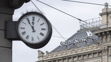 Una sucursal de Credit Suisse, en Zúrich.