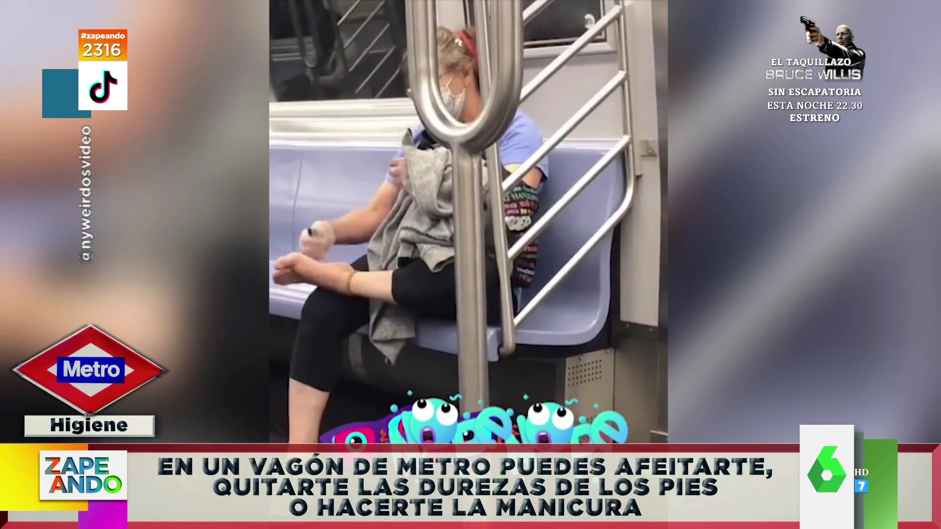 Los vídeos virales más desagradables grabados en el metro 