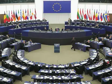 Vista del Parlamento Europeo en una imagen de archivo