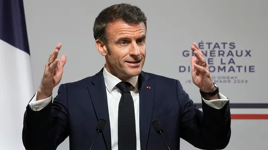 Imagen del presidente francés, Emmanuel Macron. Imagen del presidente francés, Emmanuel Macron.