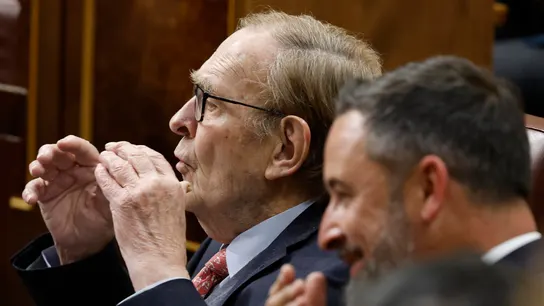 Tamames, en el Congreso Tamames, en el Congreso