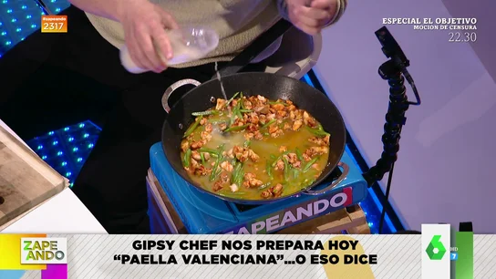 Gipsy Chef cocina la auténtica paella valenciana en Zapeando Gipsy Chef cocina la auténtica paella valenciana en Zapeando