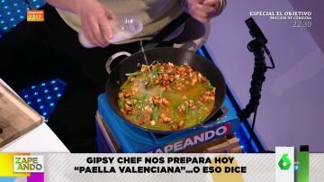 Gipsy Chef cocina la auténtica paella valenciana en Zapeando