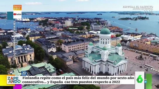 Finlandia repite por sexto año consecutivo como el país más feliz del mundo. ¿En qué posición está España? Finlandia repite por sexto año consecutivo como el país más feliz del mundo. ¿En qué posición está España?