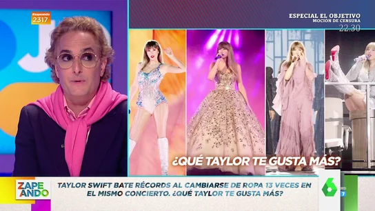Josie se moja con los looks de Taylor Swift en su gira: "Ese momento 'Sissi emperatriz', es Tamames" Josie se moja con los looks de Taylor Swift en su gira: "Ese momento 'Sissi emperatriz', es Tamames"