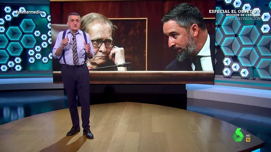 Wyoming, a Tamames y Abascal por la moción de censura: "La próxima vez monten el circo en su casa" Wyoming, a Tamames y Abascal por la moción de censura: "La próxima vez monten el circo en su casa"