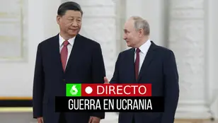 Xi Jinping y Vladimir Putin, durante su encuentro en Moscú