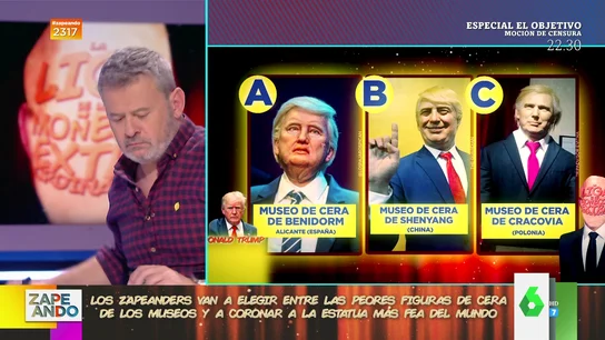 Las cómicas comparaciones de los zapeadores de los peores muñecos de cera de Donald Trump y Elvis Presley Las cómicas comparaciones de los zapeadores de los peores muñecos de cera de Donald Trump y Elvis Presley