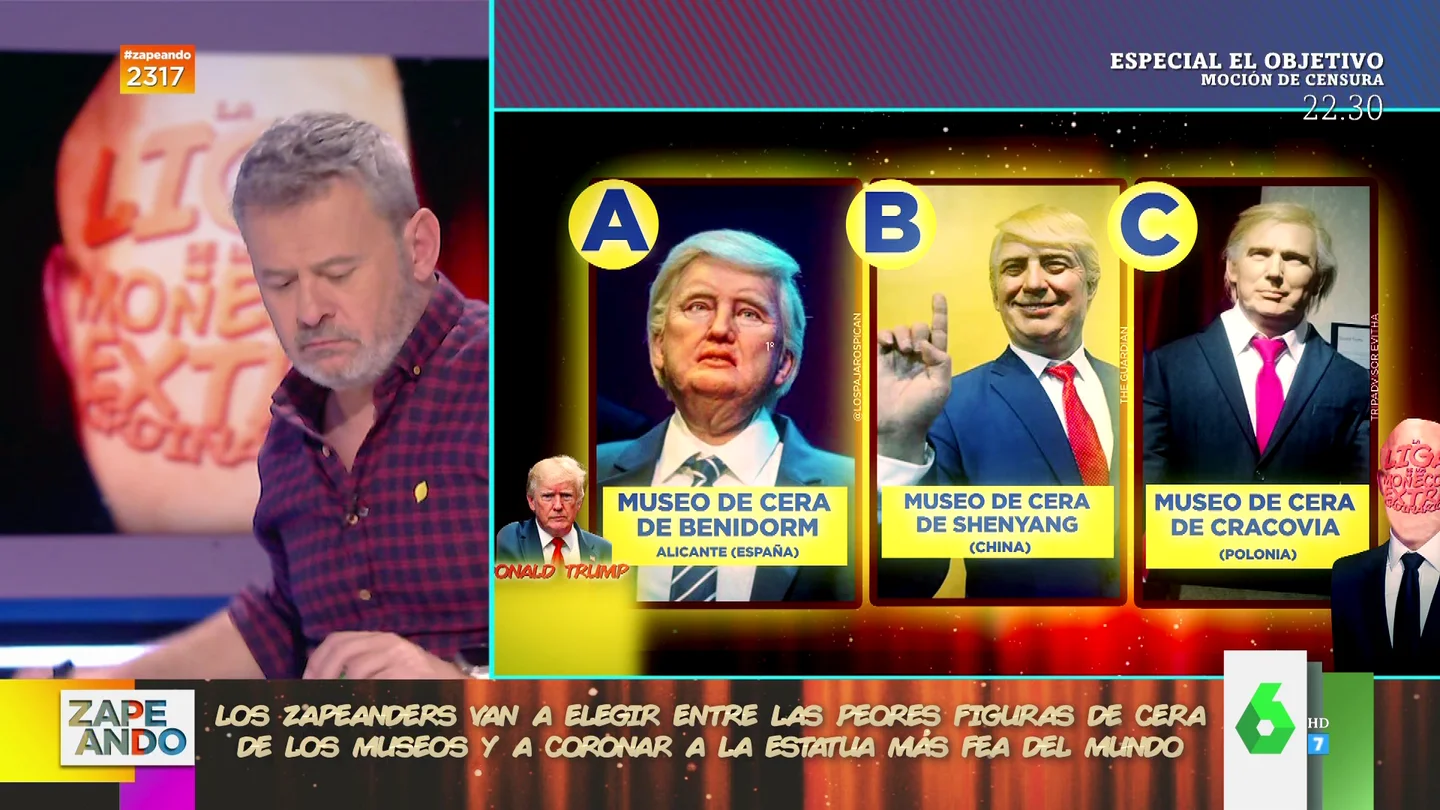 Las cómicas comparaciones de los zapeadores de los peores muñecos de cera de Donald Trump y Elvis Presley Las cómicas comparaciones de los zapeadores de los peores muñecos de cera de Donald Trump y Elvis Presley