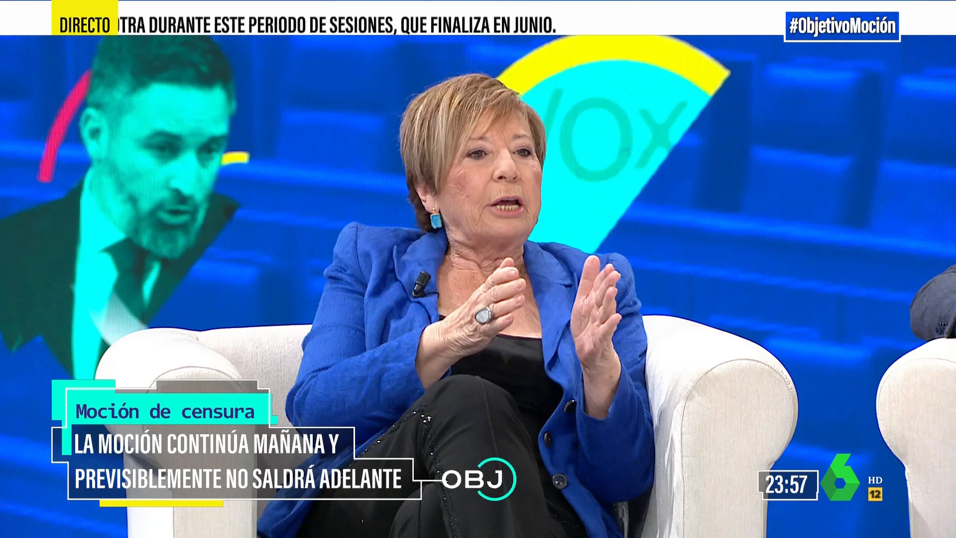 OBJETIVO Celia Villalobos: "A mí nunca me gustó Pablo Casado"