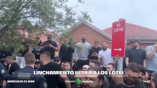 La violenta reacción de los ultra de Christian Lives Matter contra una manifestación LGTBI en Australia La violenta reacción de los ultra de Christian Lives Matter contra una manifestación LGTBI en Australia