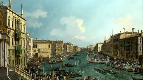 Regata en El Gran Canal Regata en El Gran Canal