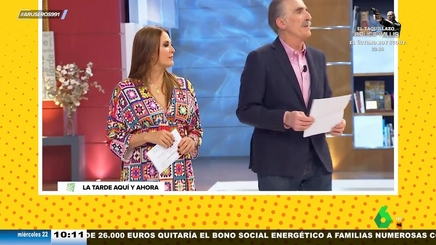 El dardo de Juan y Medio a Tamames hablando de marionetas: "¿No han visto la moción de censura?" El dardo de Juan y Medio a Tamames hablando de marionetas: "¿No han visto la moción de censura?"