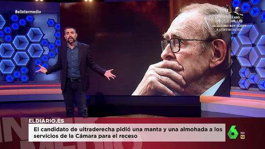 Dani Mateo analiza las peculiaridades de Tamames en la moción de censura Dani Mateo analiza las peculiaridades de Tamames en la moción de censura