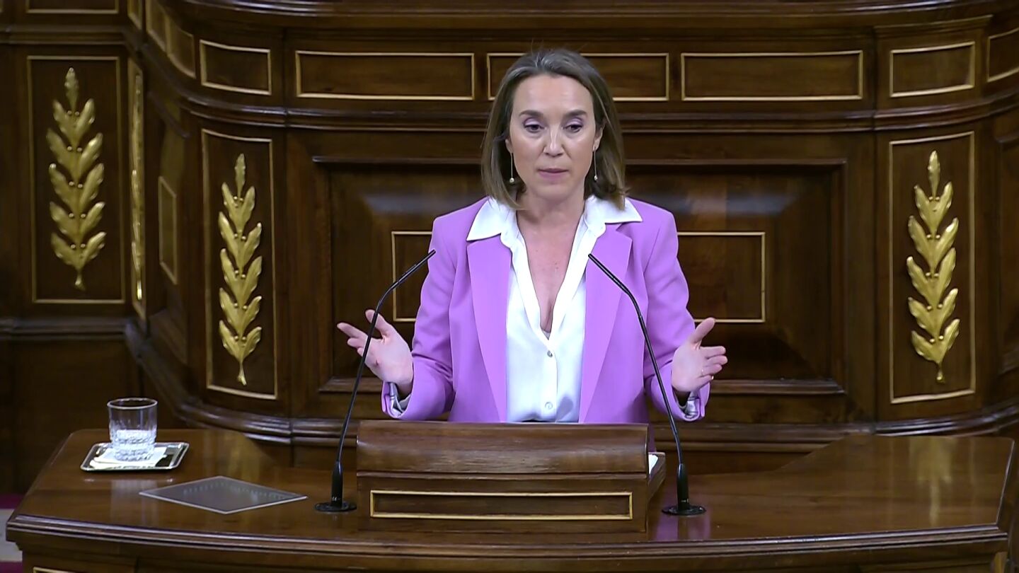 Cuca Gamarra, en la moción de censura