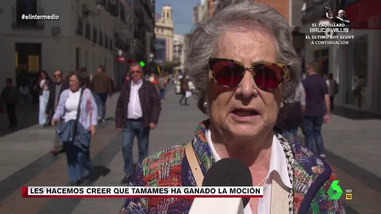 Así reaccionan los españoles al creer que Tamames ha ganado la moción de censura: Así reaccionan los españoles al creer que Tamames ha ganado la moción de censura: