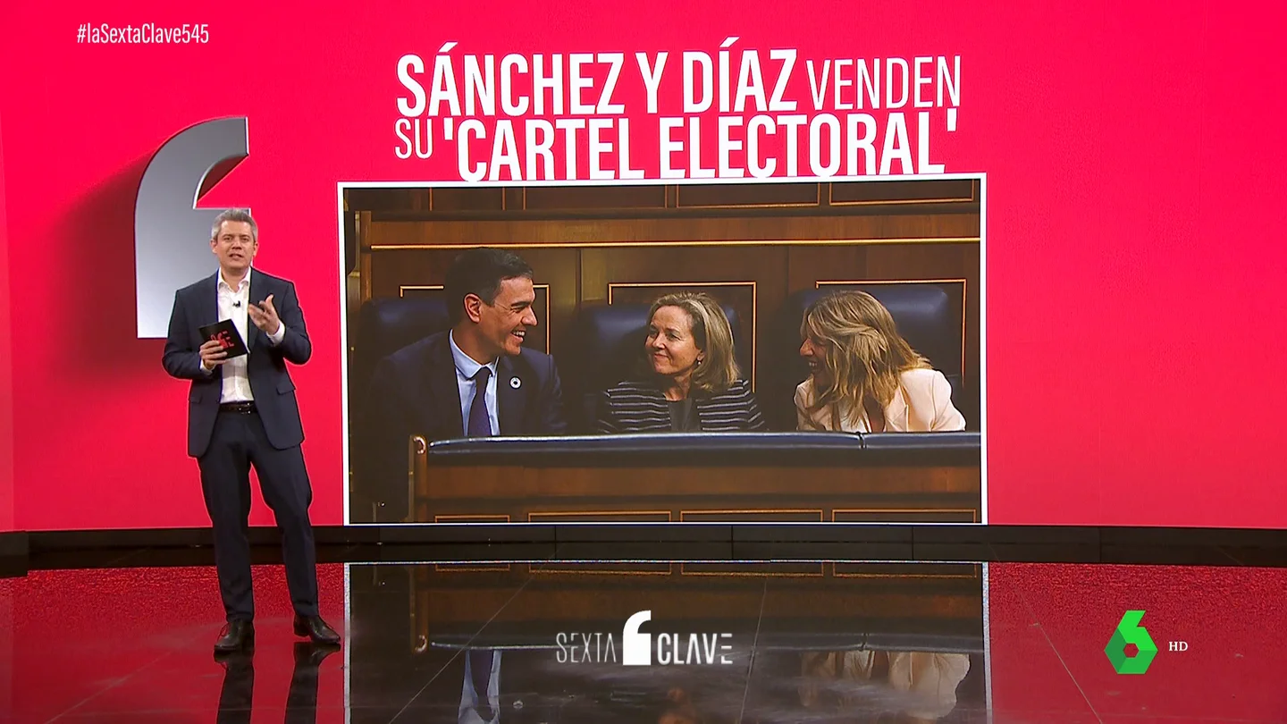 Sánchez y Díaz venden su 'cartel electoral': la coalición sale reforzada de la moción Sánchez y Díaz venden su 'cartel electoral': la coalición sale reforzada de la moción