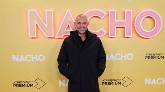 El aut&eacute;ntico Nacho Vidal en el que se inspira el protagonista de 'Nacho' durante la presentaci&oacute;n de la serie.
