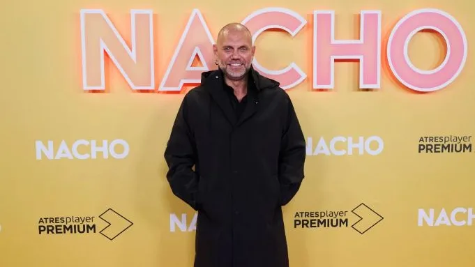 El auténtico Nacho Vidal en el que se inspira el protagonista de 'Nacho' durante la presentación de la serie.