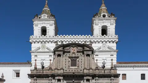 Iglesia de San Francisco. Quito. Ecuador Iglesia de San Francisco. Quito. Ecuador