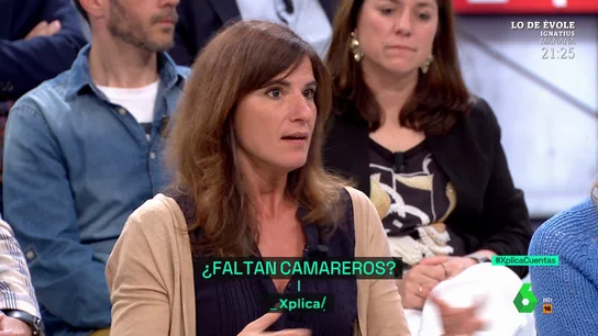 Celia Ferrero anima a denunciar a inspección los abusos en la hostelería La vicepresidenta de la Asociación de Trabajadores Autónomos asegura en este vídeo de laSexta Xplica que si no se denuncian estas ofertas en la hostelería, "el que luego viene y lo coge por desesperación va a seguir en ese mecanismo".