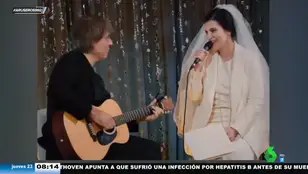 Laura Pausini y Paolo Carta se casan: el emotivo momento en el que la artista canta sus votos a su marido