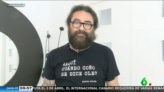 La divertida imitación de El Sevilla a Ramón Tamames tras la moción de censura: "Le veo excitado" La divertida imitación de El Sevilla a Ramón Tamames tras la moción de censura: "Le veo excitado"