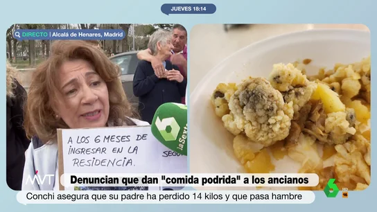 Conchi, hija de un residente en la residencia Francisco de Vitoria en Alcalá de Henares. residencias