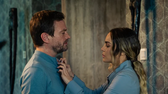 En la T2 de 'Bienvenidos a Edén' descubriremos las intenciones y el nuevo papel de Afrilux (Belinda Pelegrín). En la T2 de 'Bienvenidos a Edén' descubriremos las intenciones y el nuevo papel de Afrilux (Belinda Pelegrín).