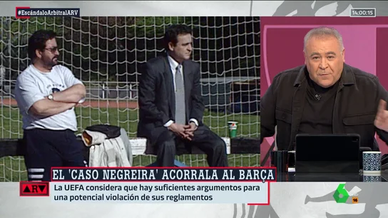 Ferreras, sobre el caso Negreira: "Vamos a seguir informando aunque nos amenacen" Ferreras, sobre el caso Negreira: "Vamos a seguir informando aunque nos amenacen"