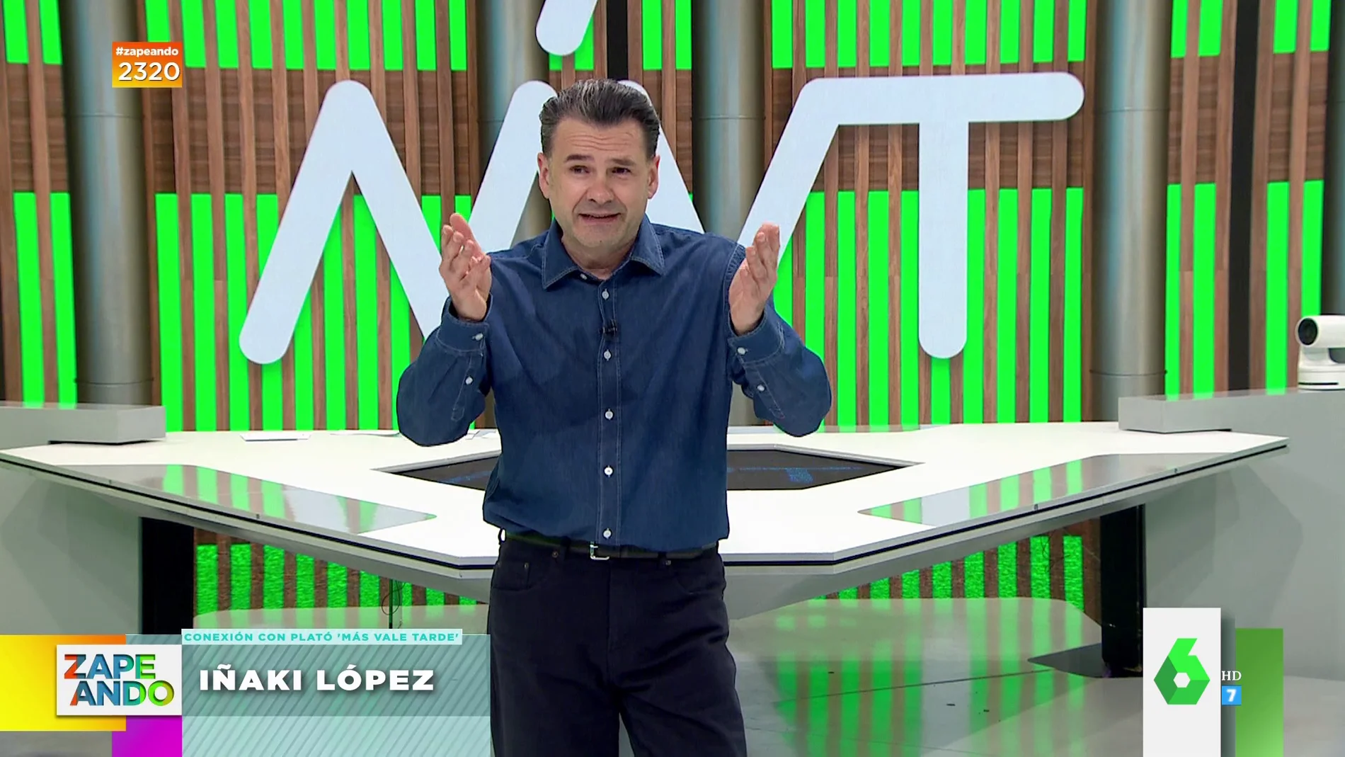 Iñaki López explica los motivos de la ausencia de Cristina Pardo en Más Vale Tarde