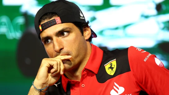 Carlos Sainz, con Ferrari Carlos Sainz, con Ferrari