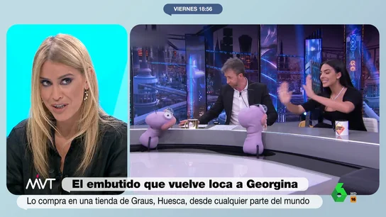 Afra Blanco, en Más Vale Tarde GEORGINA RODRÍGUEZ 2