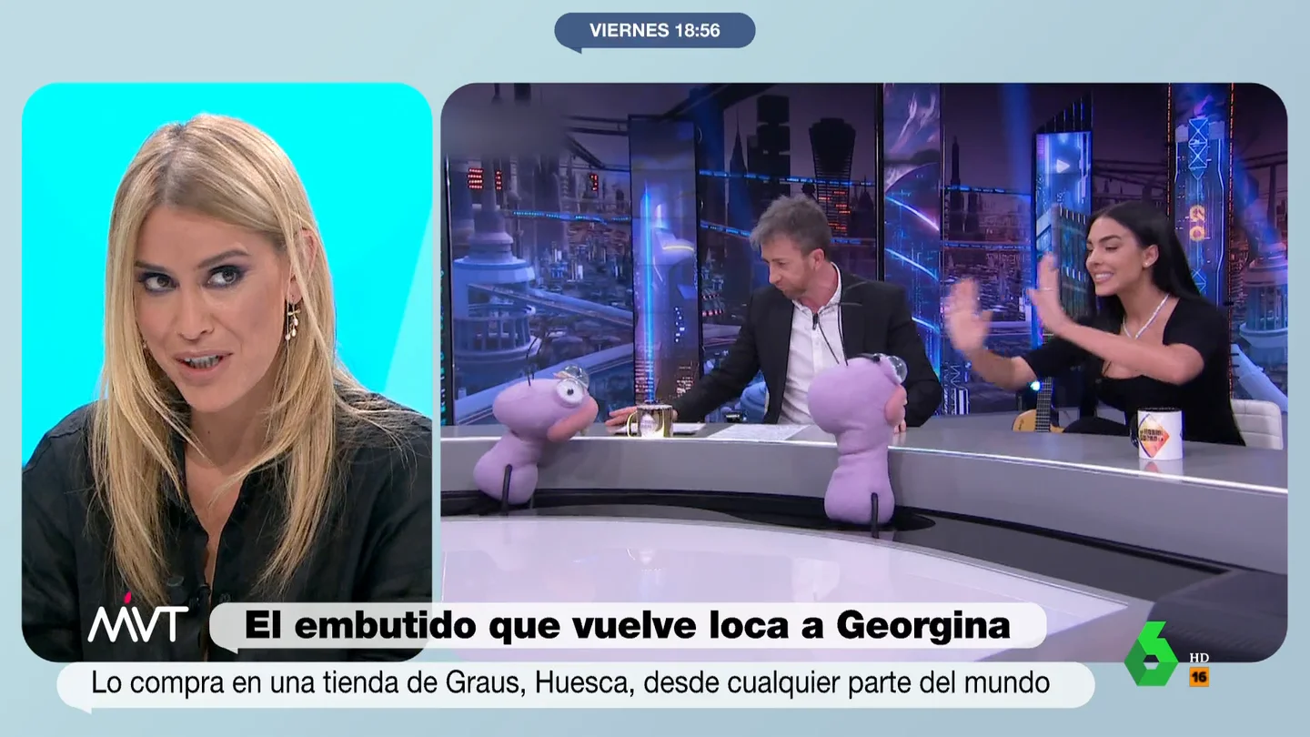 Afra Blanco, en Más Vale Tarde GEORGINA RODRÍGUEZ 2