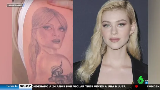 El sorprendente tatuaje de Brooklyn Beckham de la cara de su mujer, Nicola Peltz El sorprendente tatuaje de Brooklyn Beckham de la cara de su mujer, Nicola Peltz