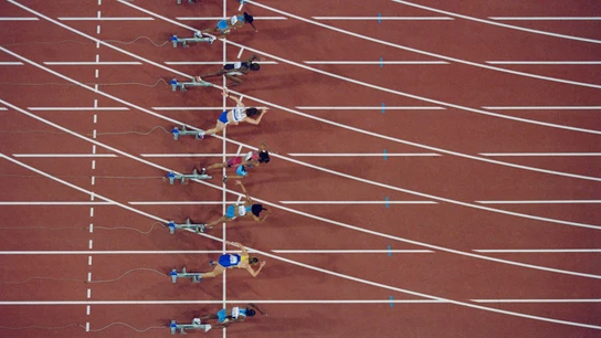 Carrera de atletismo Carrera de atletismo