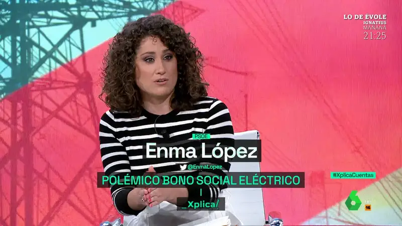 XPLICA - EMMA LÓPEZ PSOE SOBRE POLÉMICA BONO SOCIAL