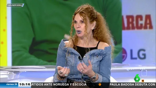 Angie Cárdenas, acerca de las declaraciones de Georgina sobre Arabia Saudí: "Flaco favor hace a las mujeres de allí" Angie Cárdenas, acerca de las declaraciones de Georgina sobre Arabia Saudí: "Flaco favor hace a las mujeres de allí"