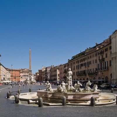 Plaza Navona de Roma: ¿Sabías que se construyó sobre las ruinas de un estadio?